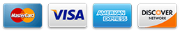 Accepted payment card logos